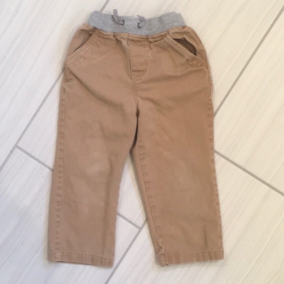 Set of 3 Hanna Andersson khaki pants 3T - Picture 6 of 13